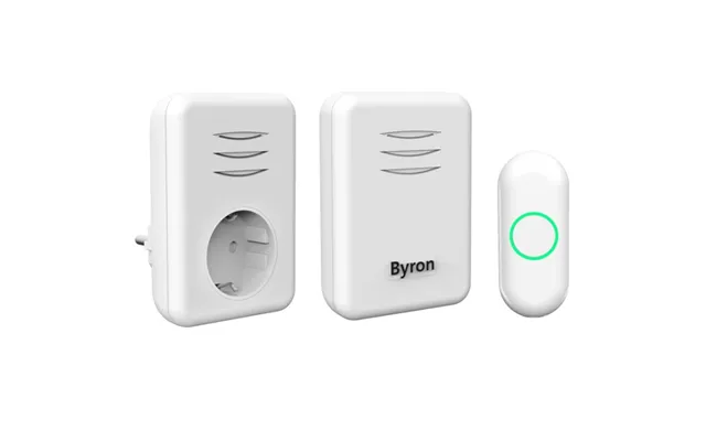 Byron Trådlös Dörrklocka Plug-in Och