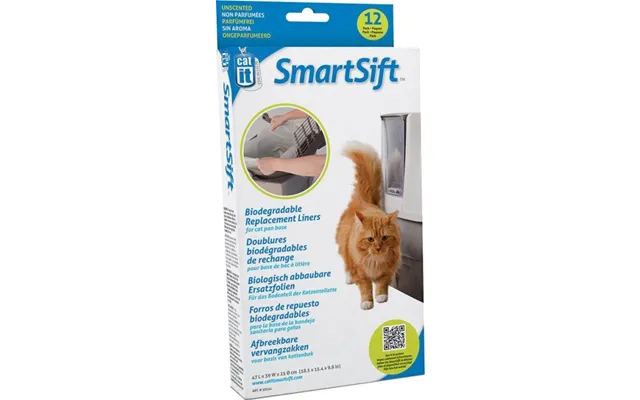 Catit Bionedbrydelige Udskiftningsforinger Top Smart Sift 12st - 775