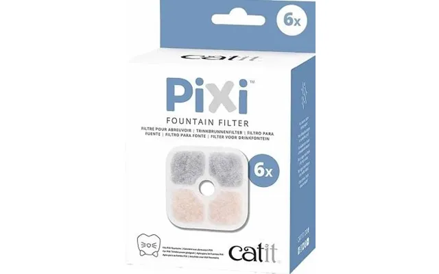 Catit Kulfilter Til Pixi 2,5l 6stk - 785.0487