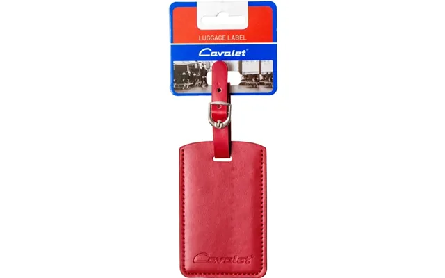 Cavalet Bagagetag Röd