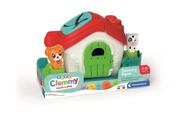 Clementoni Blød Clemmy Sensorisk Bondegård