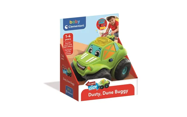 Clementoni Stunt Wheels Pullback Car Dune Buggy