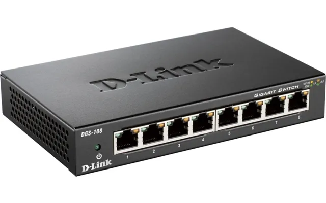 D-link Gigabit Ethernet Switch - 8x10 100 1000mbps