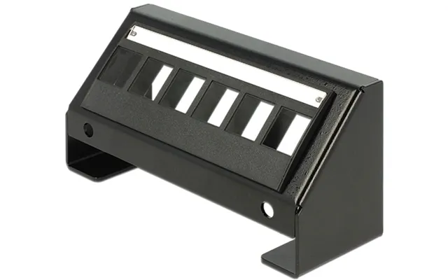 Delock Keystone Bordmonteret Panel - 6-portar