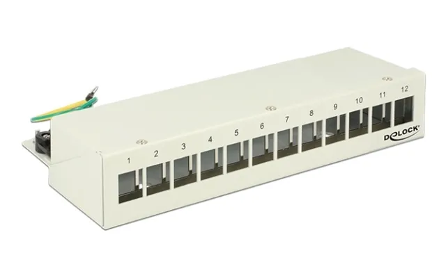 Delock Patch Panel - 12 Ports