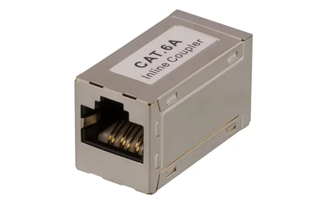 Deltaco Coupler Cat6a - Ftp Shielded