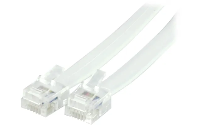 Deltaco Modularkabel Rj12 6c - 3m