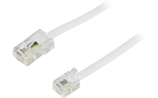 Deltaco Modulkabel - 8p4c Rj45 Til 6p4c Rj11