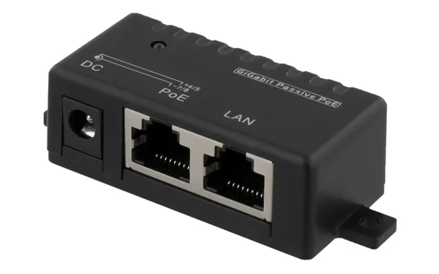 Deltaco Passive Gigabit Poe Injector - 48w