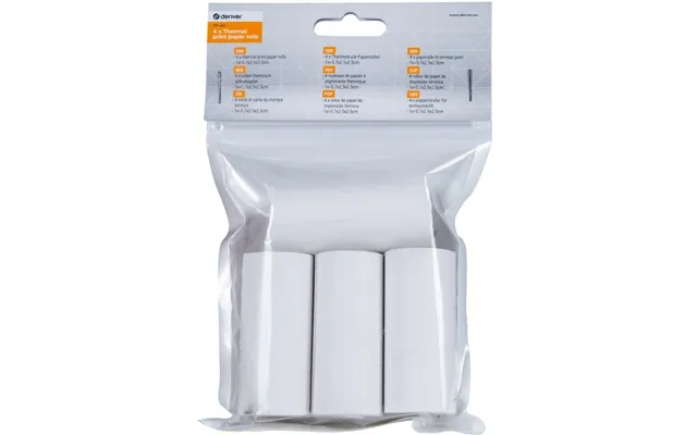 Denver Pp-40 Extra Pappersrullar Till Denver Kpc-1370 Och Mbp-32b