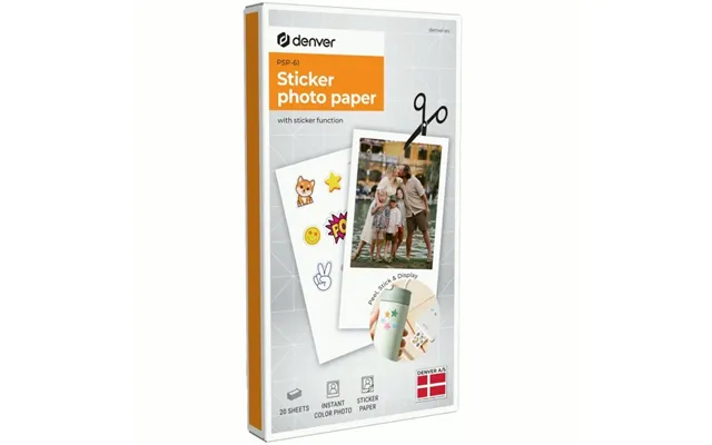 Denver Självhäftande Foto-papper För Denver Mcp-6010