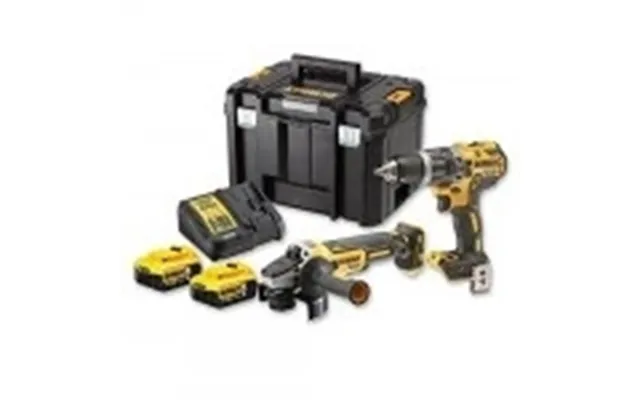 Dewalt Værktøjssæt Dewalt Dck2080p2t-qw Dcd796 Dcg405 18 V 2x5,0 Ah Batt