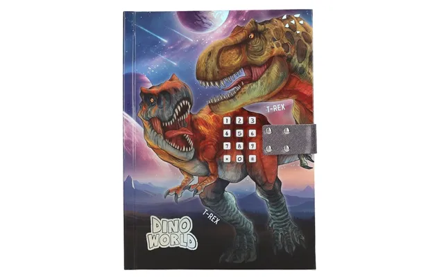 Dino World Dagbog Med Kode Og Lyd -