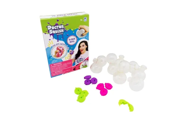 Doctor Squish Squishy Pack Refill V2 10 Balloner Clips 38687