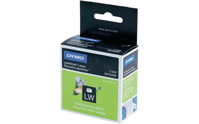 Dymo Labelwriter Hvide Universal Etiketter - 23x12 Mm