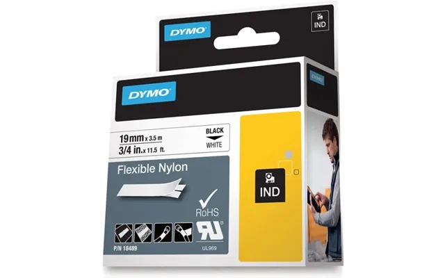 Dymo Rhino Professional - Mærkbar Fleksibel Nylontape