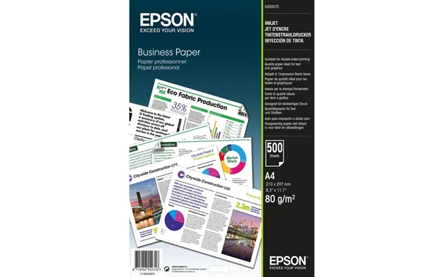 Epson A4 Business Paper 80gsm 500 Sheets