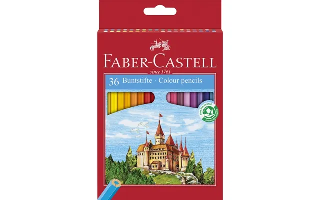 Faber-castell Farveblyant Castle 36 Stk. 120136