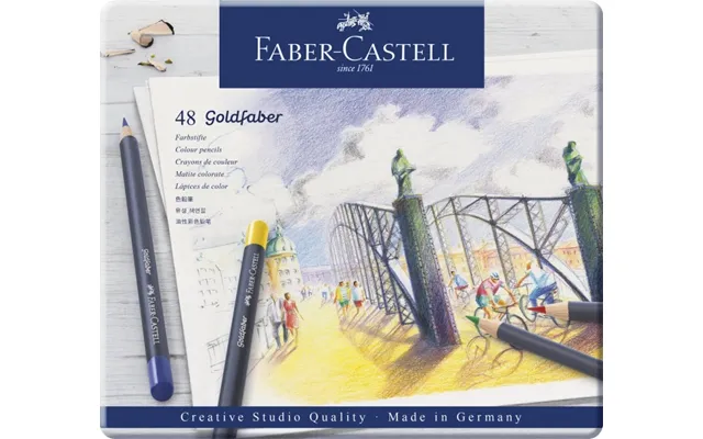 Faber-castell Goldfaber Farveblyant Dåse Med 48 Stk