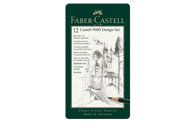 Faber-castell Grafitblyant Castell 9000 Art Sæt 119065