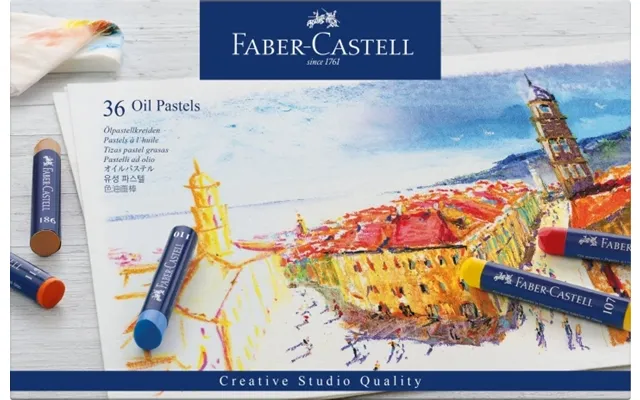 Faber-castell Oliepastelkridt Studio Quality Æske Med 36 Stk 127036