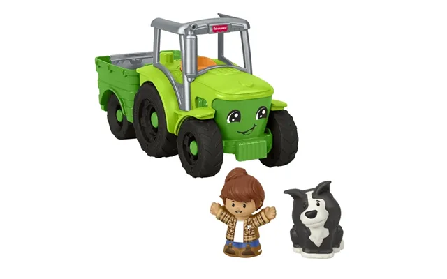 Fisher-price Little People Skubbe- Og Legetraktor Jgx12
