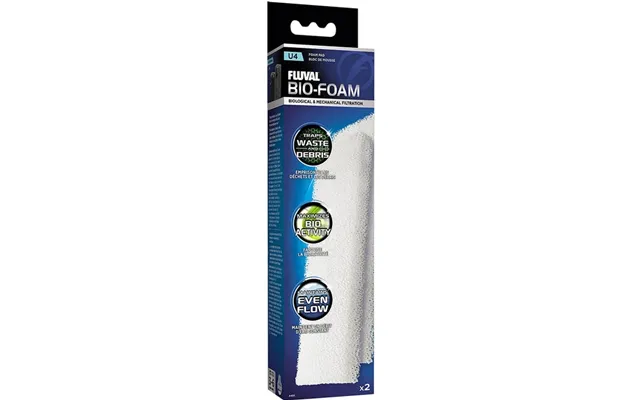 Fluval Skumpude 2-pak U4 - 126.2488