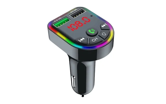 Fm-sender Med Bluetooth Og 2 X Usb-opladningsporte 3.1 1.0 A