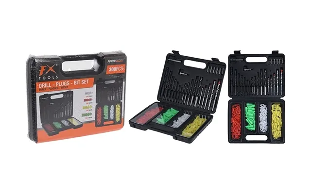 Fx Tools Sæt Med Bor - Bits Og Stik