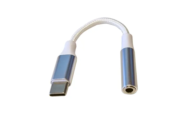 Gear Adapter Audio Usb-c Til 3,5 Mm Stereo White