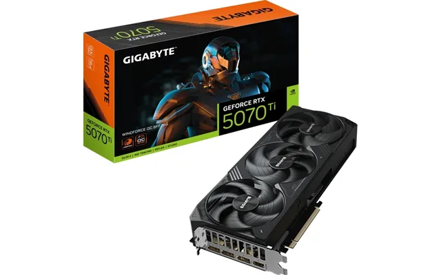 Gigabyte Geforce Rtx 5070 Ti Windforce Oc Sff 16 Gb Grafikkort Et