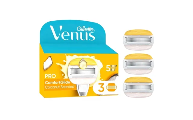 Gillette Venus Rakblad Pro Comfortglide Coconut Olay 3st