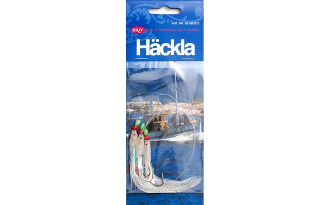 Häckla Fisk - 3 Krokar