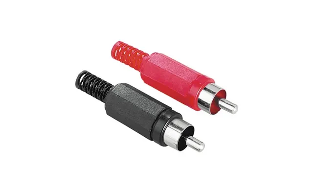 Hama Phonostik Sort Rød Loddebar 2stk
