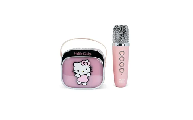 Hello Kitty Karaokehøjttaler Med Mikrofon Hello Kitty Popsingled