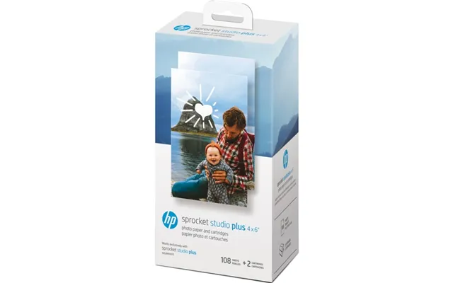 Hp Sprocket Studio Plus Cartridge 108-pack Hpis4x6c108