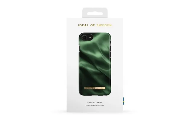Ideal-etui Til Iphone 6 6s 7 8 Se2020 Emerald Satin