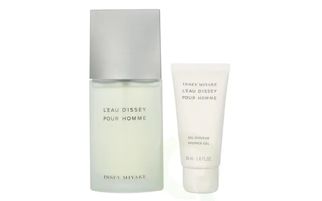 Issey Miyake L'eau D'issey Pour Homme Giftset 125 Ml Edt Spray 75ml Shower Gel 50ml