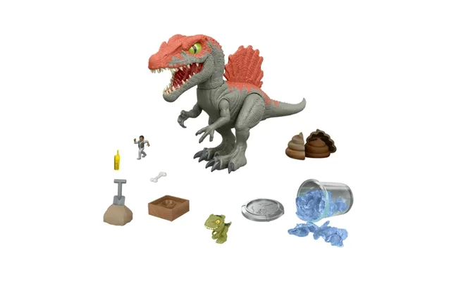 Jurassic World Crushivores Spinosaurus Cage Crasher Htp71