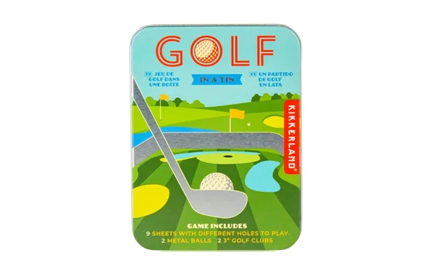 Kikkerland Golf I En Dåse