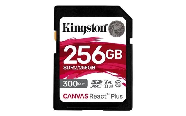 Kingston 256gb Canvas React Plus Sdxc Uhs-ii