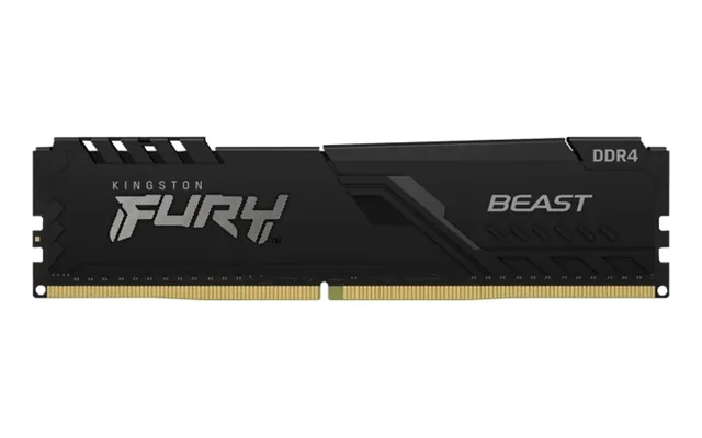 Kingston 32gb 3200mhz Ddr4 Cl16 Dimm Kit Of 2 1gx8 Fury Beast Black