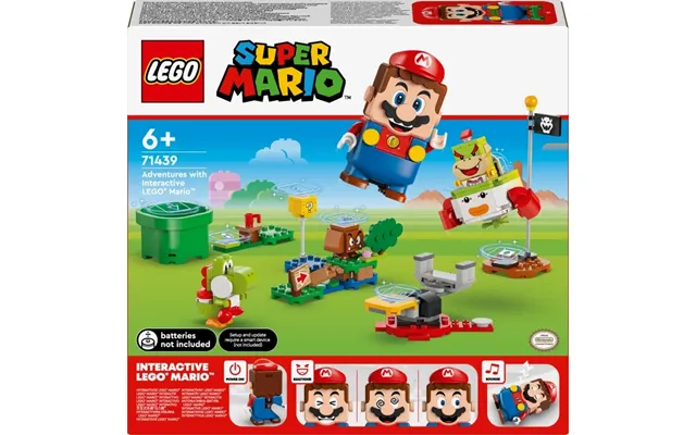 Lego Super Mario 71439 - Eventyr Med Den Interaktive Mario -figur