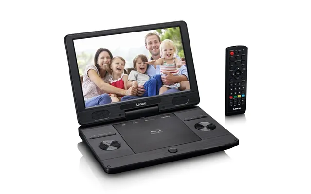 Lenco Bærbar 11,5 Bluray-dvd-afspiller Sort