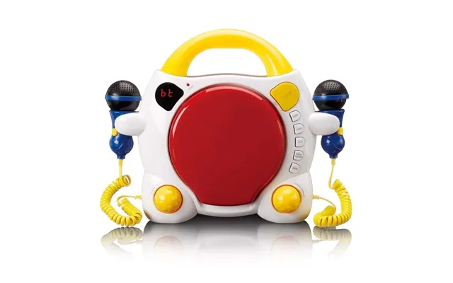 Lenco Bærbar Karaoke-cd-afspiller Med Bluetooth Til Børn Flerfarvet