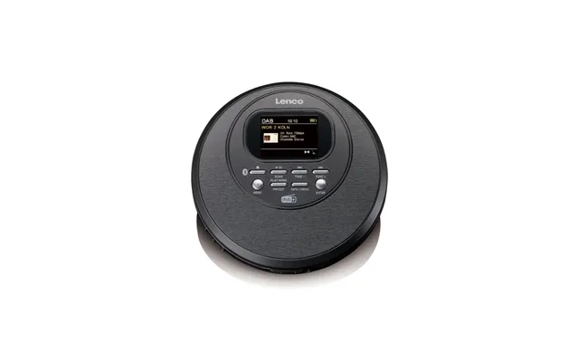 Lenco Discman Med Dab Bluetooth Og Farve Tft Sort