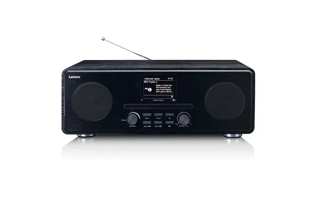 Lenco Internet Dab Fm-radio Med Cd-afspiller Og Bluetooth Sort