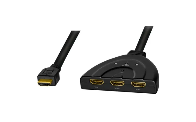 Logilink Hdmi-switch 3-portar Dubbelriktad Hdmi 1.4 4k 30 Hz