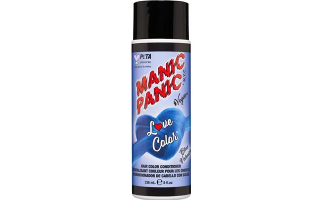 Manic Panic Love Color Hair Color Depositing Conditioner Blue Valentine 236ml