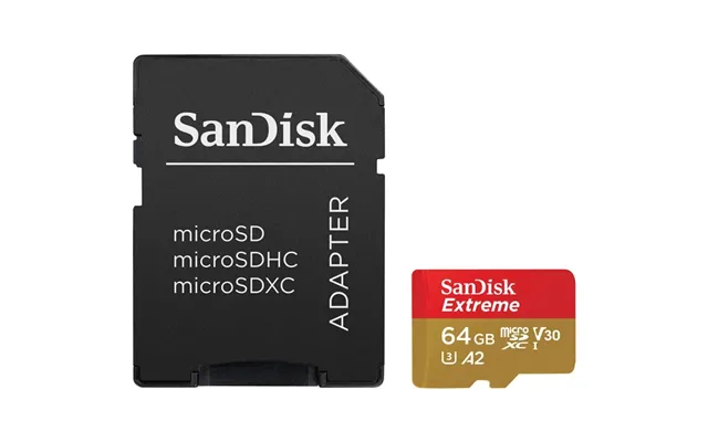 Microsdxc Extreme 64gb Adapter 170mb S A2 C10 V30